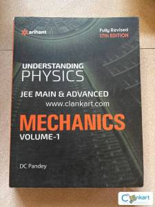 Understanding Physics JEE Main Advanced Mechanics Volume 1