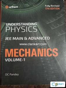 Understanding Physics JEE Mains & Adv MECHANICS VOL-1 DC Pandey