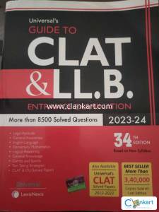 Universal's guide to clat and LL.B. ENTERANCE EXAMINATION