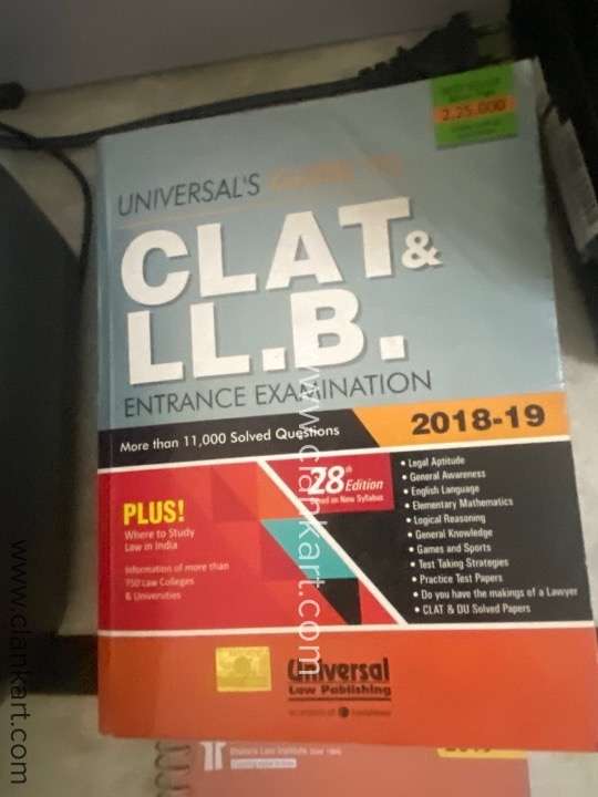 Universals Clat Llb Entrance examaniation 2018-19
