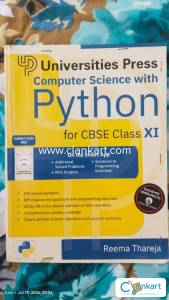 Universities Press Computer Science with Python for CBSE Class 11