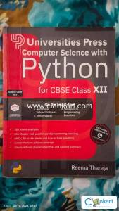 Universities Press Computer Science with Python for CBSE Class 12