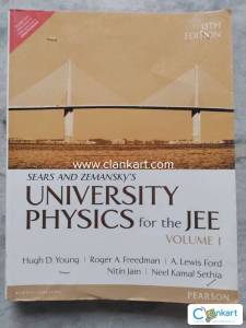University physics for the JEE Volume 1