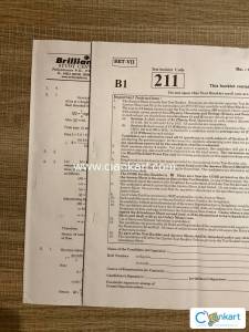 Unused Brilliant Neet sample paper full topics!!