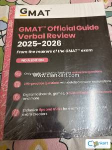 Unused GMAT official guide Verbal Review 2025-2026