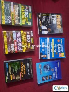 Urgent Sale - SSC Latest Edition Books Set (Kiran, Pinnac