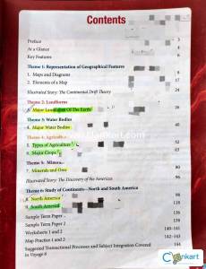 Used Geography book for class 6