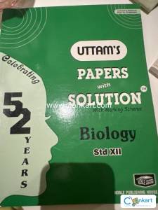 Uttam Publications class 12 papers with solutions (Biology)