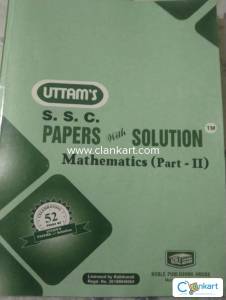 Uttam paper solution Maths 2 std10