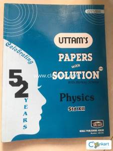 Uttams Papers with solution with marking scheme for Class 12th