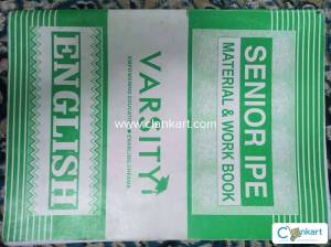 VARSITY senior ipe english material and workbook