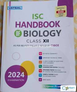 VATSAL ISC HANDBOOK OF BIOLOGY CLASS 12TH
