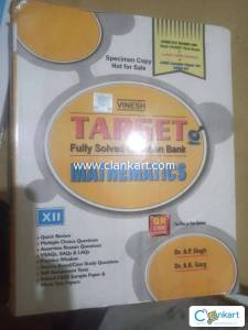 VINESH TARGET FULLY SOLVED QUESTION BANK MATHEMATICS 2023-2024