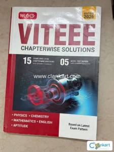 VITEEE CHAPTERWISE SOLUTIONS (15 YEARS QUESTIONS, 5 MODEL TEST PAPERS)