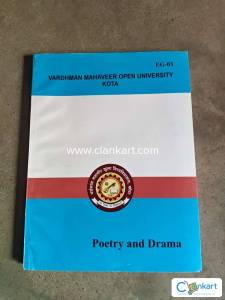 VMOU Kota BA-2  English literature poetry and drama EG-03