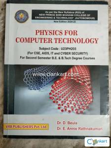 VRB publishers Pvt Ltd Physics for computer technology BE BTech