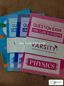 Varsity question bank CBSE class 12 (pcb)