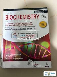 Vasudevan biochemistry for medical sciences