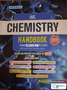 Vatsal chemistry handbook isc class XII