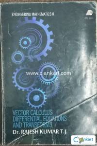Vector Calculus Differential equations and Transforms