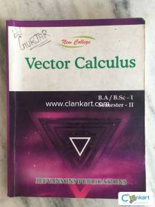 Vector Calculus b.sc. I