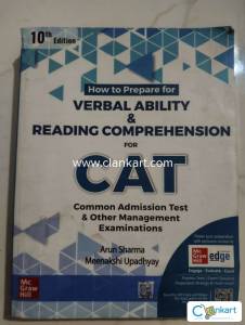 Verbal ability and reading comprehension by Arun Sharma