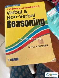 Verbal and non verbal reasoning by Dr RS aggarwal