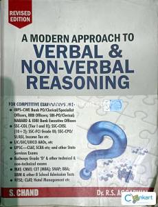 Verbal and non verbal reasoning by RS Aggarwal