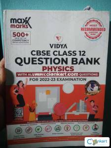 Vidya class 12 cbse question bank for physics