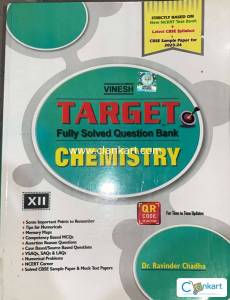 Vinesh target question bank chemistry class 12