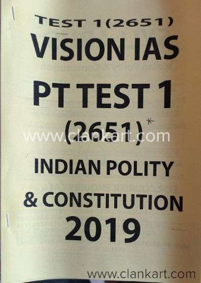 Vision IAS paper- UPSC PRE