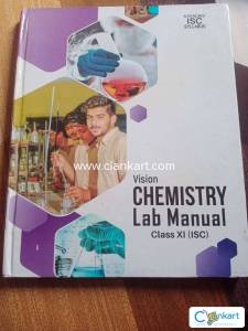 Vision chemistry lab manual class 11 ISC