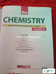 Viva Chemistry for class 10th based on NCERT/CBSE syllabus with cover