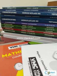 Vmc jee preparation 10+2 complete material with workbook modules sol.
