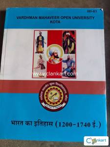 Vmou kota BA - 2nd year books history HI-03 hindi medium