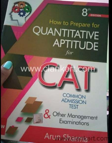 Want to sell CAT entrance exam book by arun sharma
