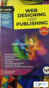 Web designing and publishing - 'O' level