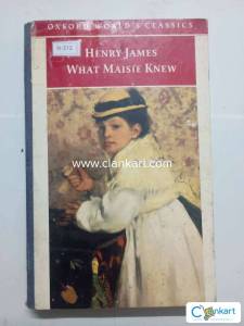 What Maisie Knew  Author(s) Henry James, Adrian Poole