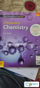 Who wants a class 10 living science chemistry book