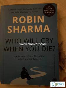 Who will cry when you die