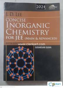 Wiley's JD Lee Concise Inorganic Chemistry for JEE