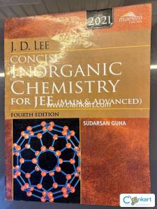 Wiley's J.D. Lee Concise Inorganic Chemistry for JEE Advanced