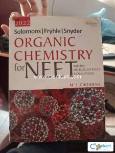 Wiley's Solomons, Fryhle, Synder Organic Chemistry for NEET