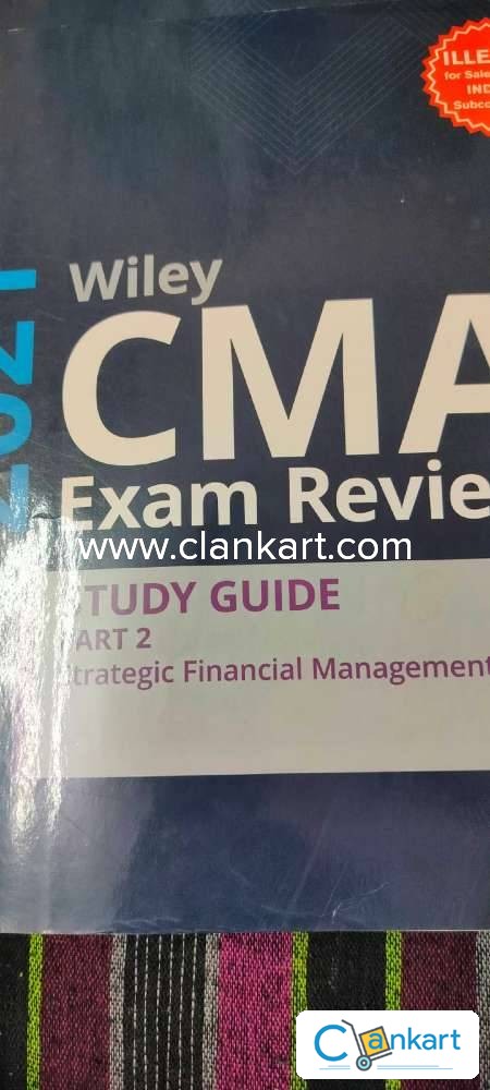 Buy 'CMA Study Guide Part I & 2 Strategic Financial Management And
