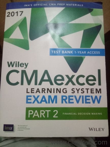 Wiley CMA excel 2017 edition