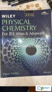 Wiley Physical Chemistry for JEE(Main & Advanced)