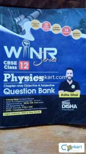 WinR series Physics qb for class 12 2025-26(disha publication)