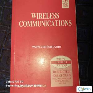 Wireless Communication by Andreas F. Molisch