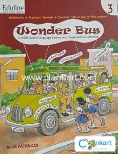 Wonder bus English book eduline publishers class 3rd