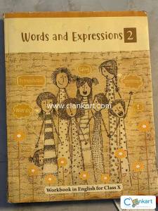 Words and expression 2 NCERT work book for english class X
